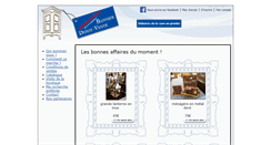 Desktop Screenshot of depotventebannier.fr